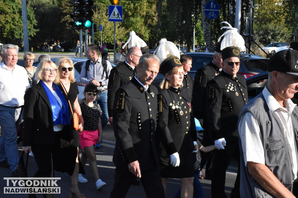 Górnicy przemaszerowali ulicami Tarnobrzega