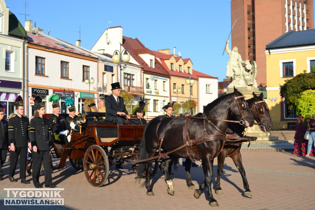 Górnicy przemaszerowali ulicami Tarnobrzega