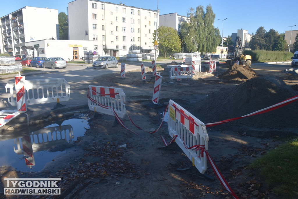 Budowa parkingu przy SP10 w Tarnobrzegu