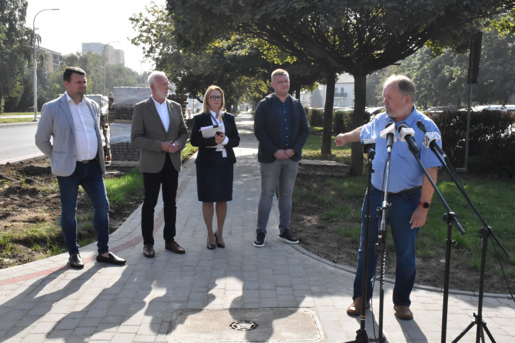 Konferencja w sprawie robót drogowych w Tarnobrzegu