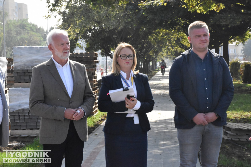 Konferencja w sprawie robót drogowych w Tarnobrzegu