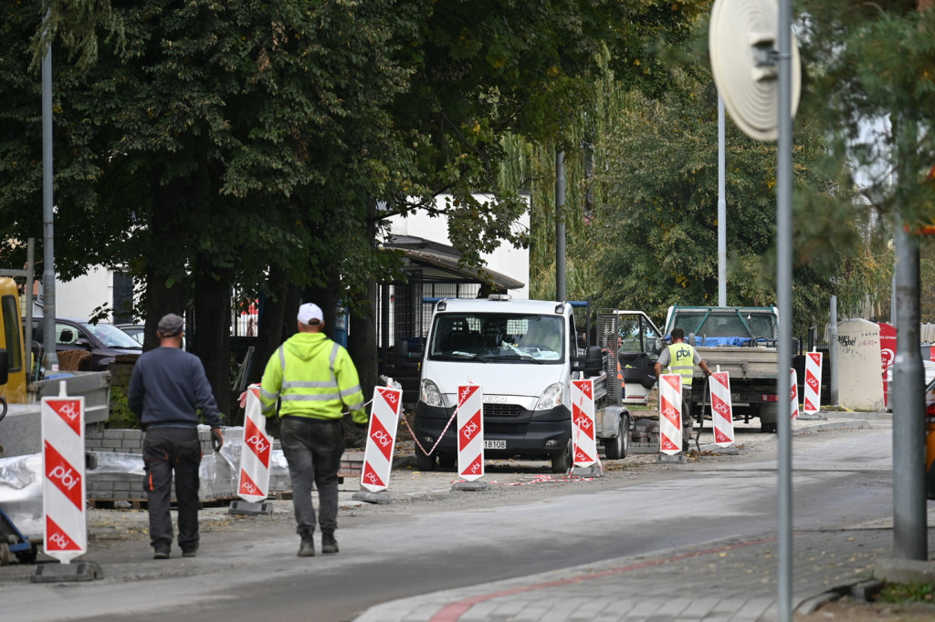 Remont ulicy Dąbrowskiej w Tarnobrzegu