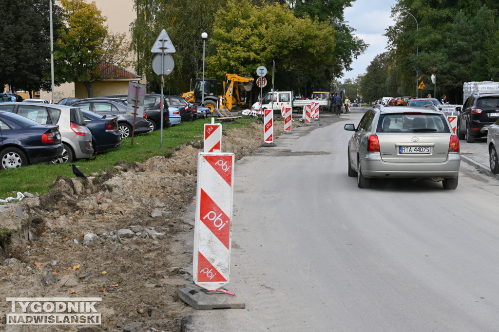 Remont ulicy Dąbrowskiej w Tarnobrzegu