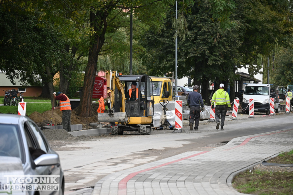 Remont ulicy Dąbrowskiej w Tarnobrzegu