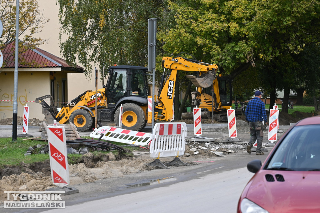 Remont ulicy Dąbrowskiej w Tarnobrzegu