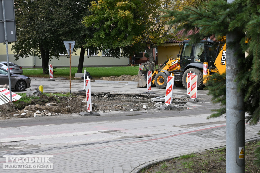 Remont ulicy Dąbrowskiej w Tarnobrzegu