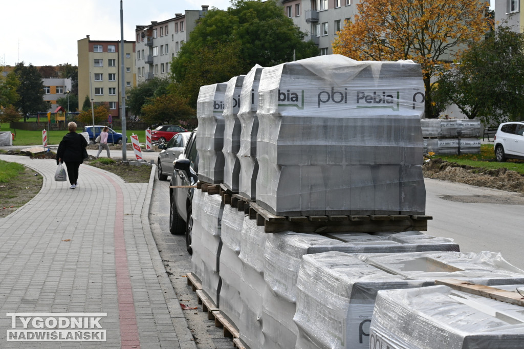 Remont ulicy Dąbrowskiej w Tarnobrzegu