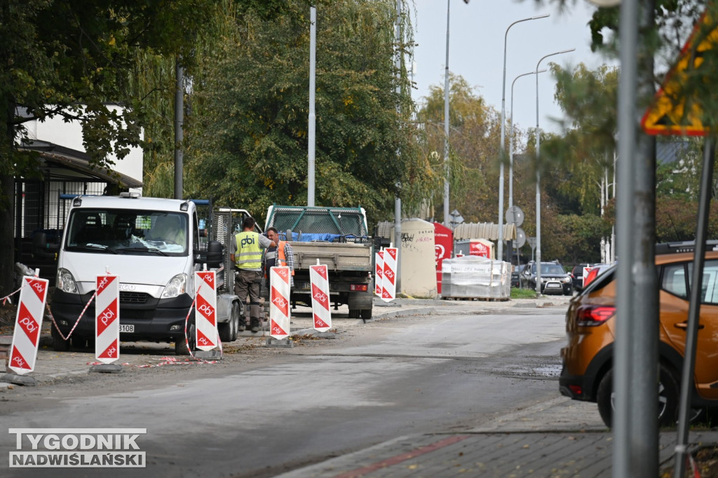 Remont ulicy Dąbrowskiej w Tarnobrzegu