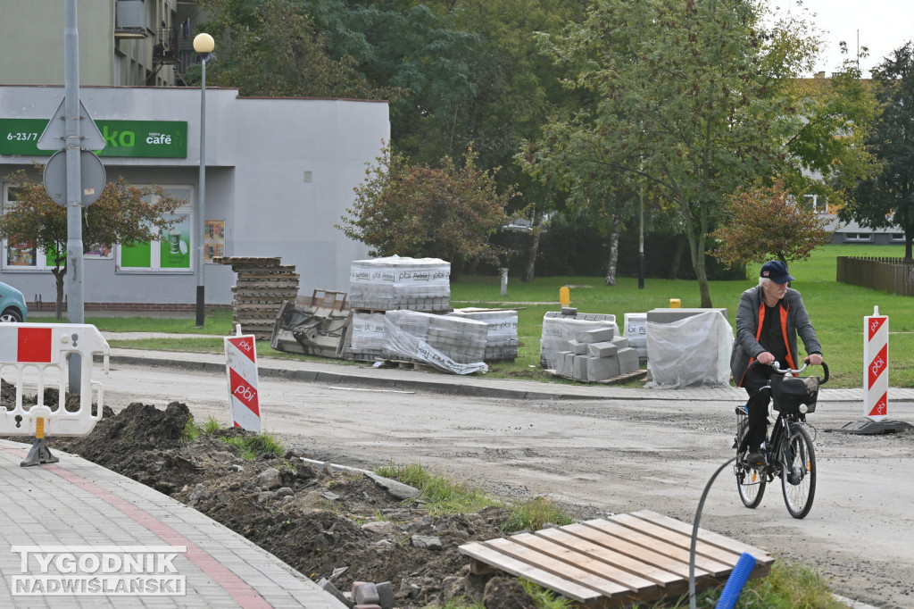 Remont ulicy Dąbrowskiej w Tarnobrzegu