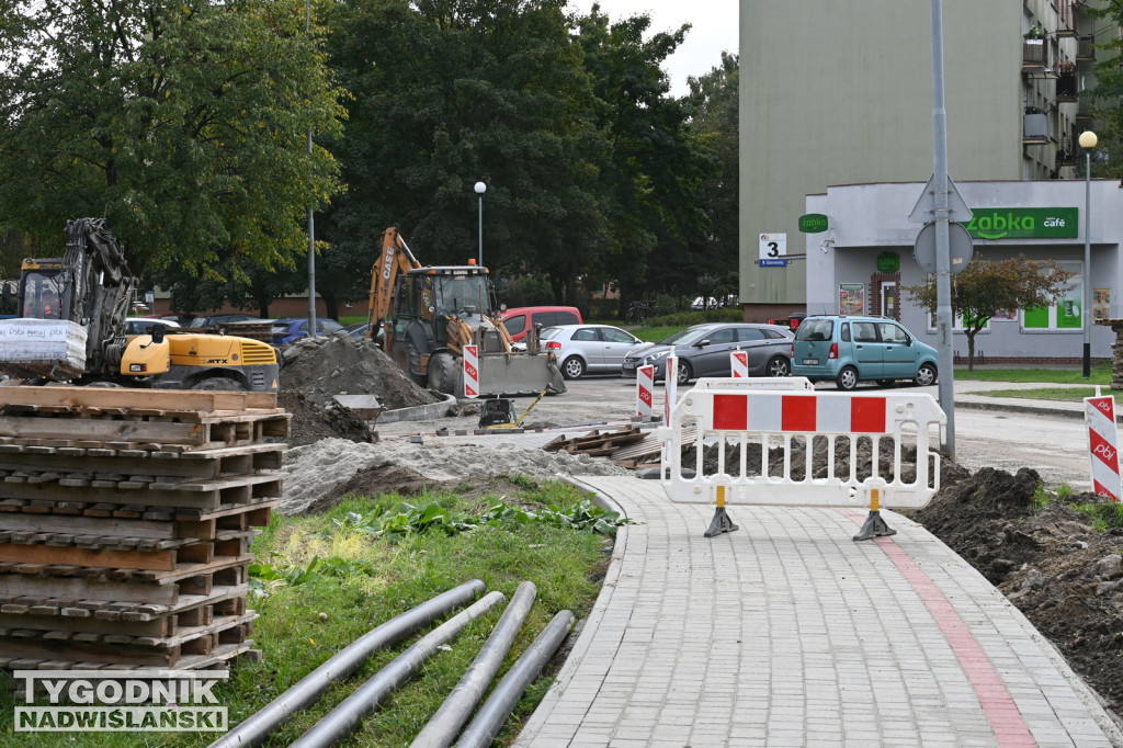 Remont ulicy Dąbrowskiej w Tarnobrzegu