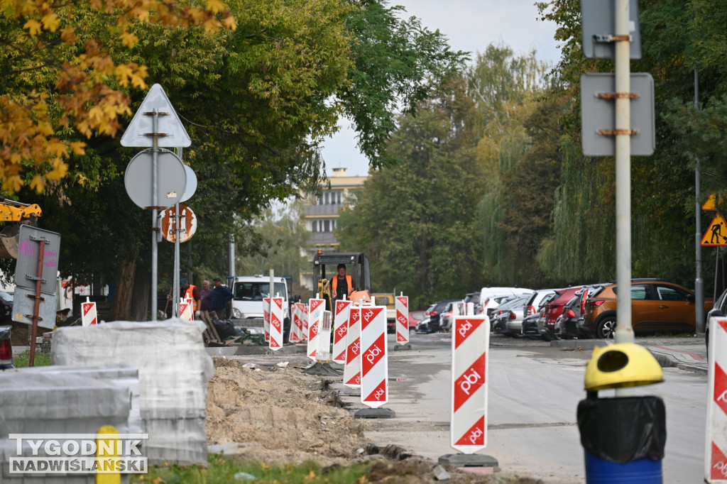 Remont ulicy Dąbrowskiej w Tarnobrzegu