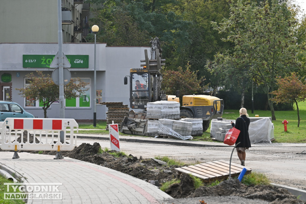 Remont ulicy Dąbrowskiej w Tarnobrzegu