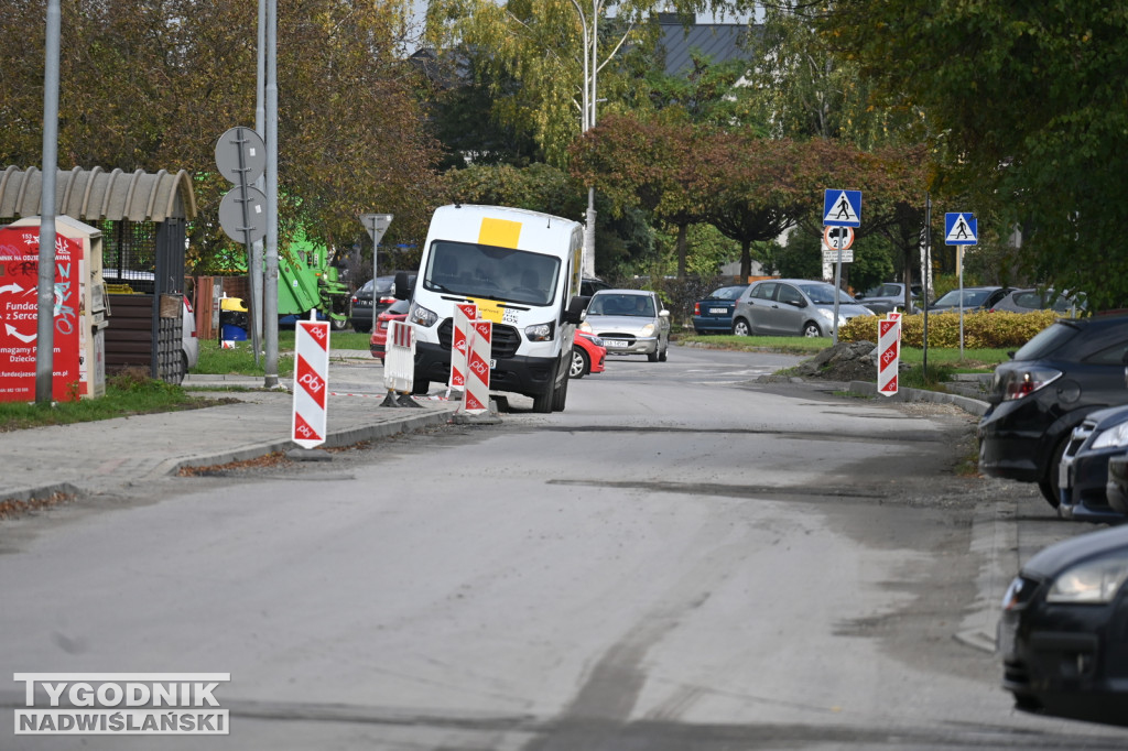 Remont ulicy Dąbrowskiej w Tarnobrzegu