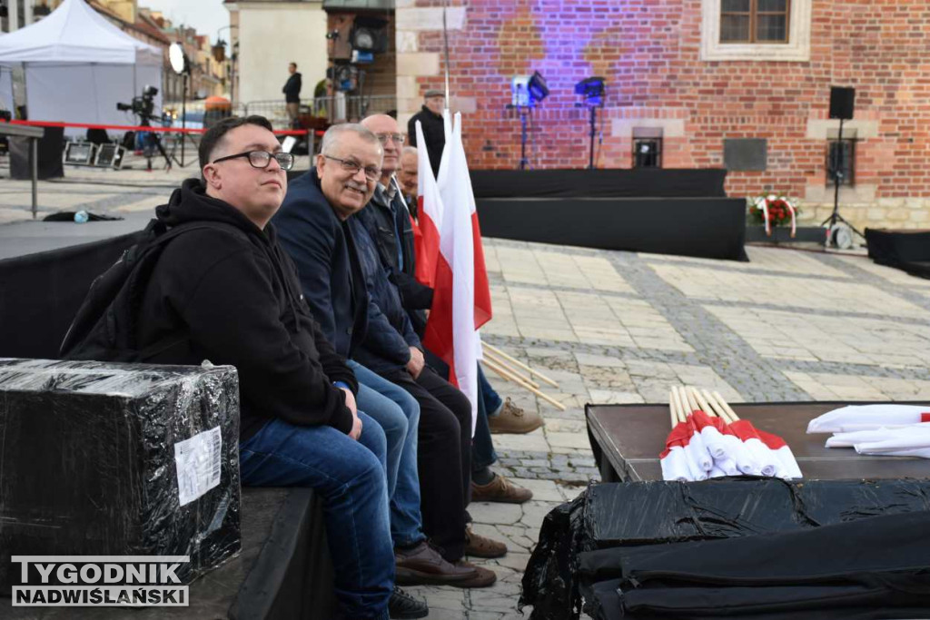 Wiec wyborczy PiS w Sandomierzu