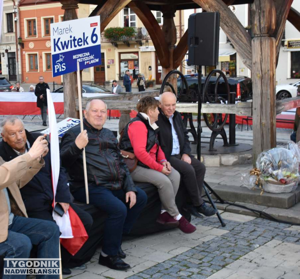 Wiec wyborczy PiS w Sandomierzu