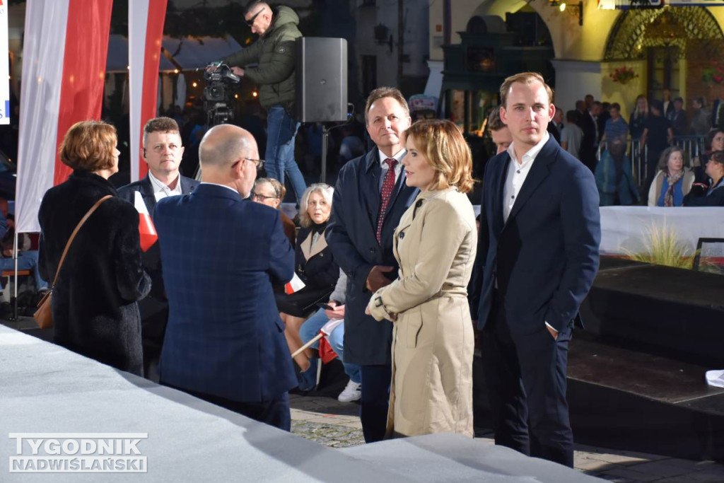 Wiec wyborczy PiS w Sandomierzu