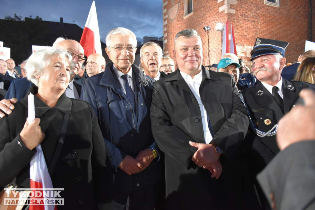 Wiec wyborczy PiS w Sandomierzu