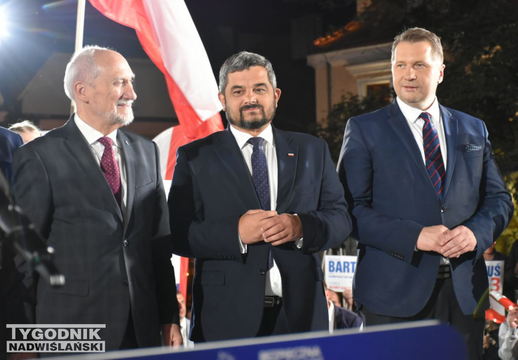Wiec wyborczy PiS w Sandomierzu