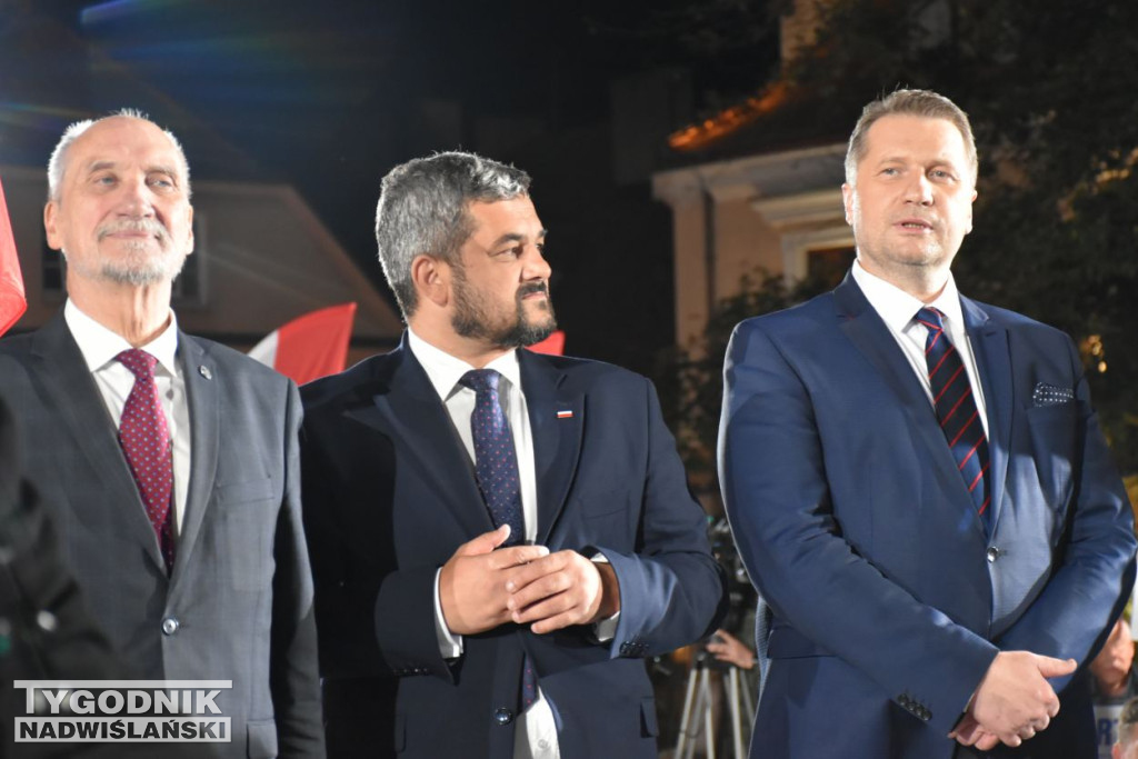 Wiec wyborczy PiS w Sandomierzu