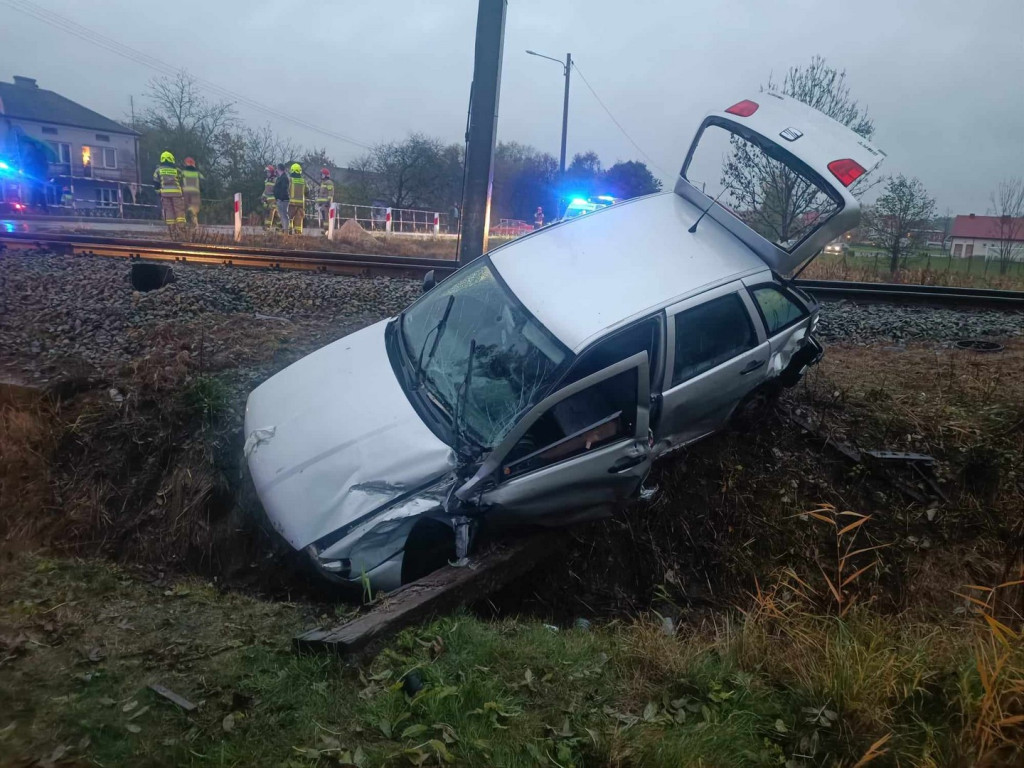 Zderzenie osobówki z lokomotywą w Rytwianach