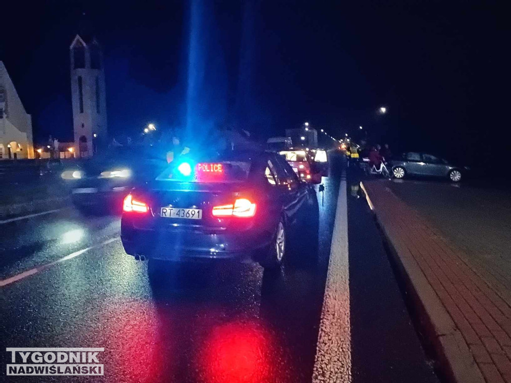 Wypadek na krajowej 