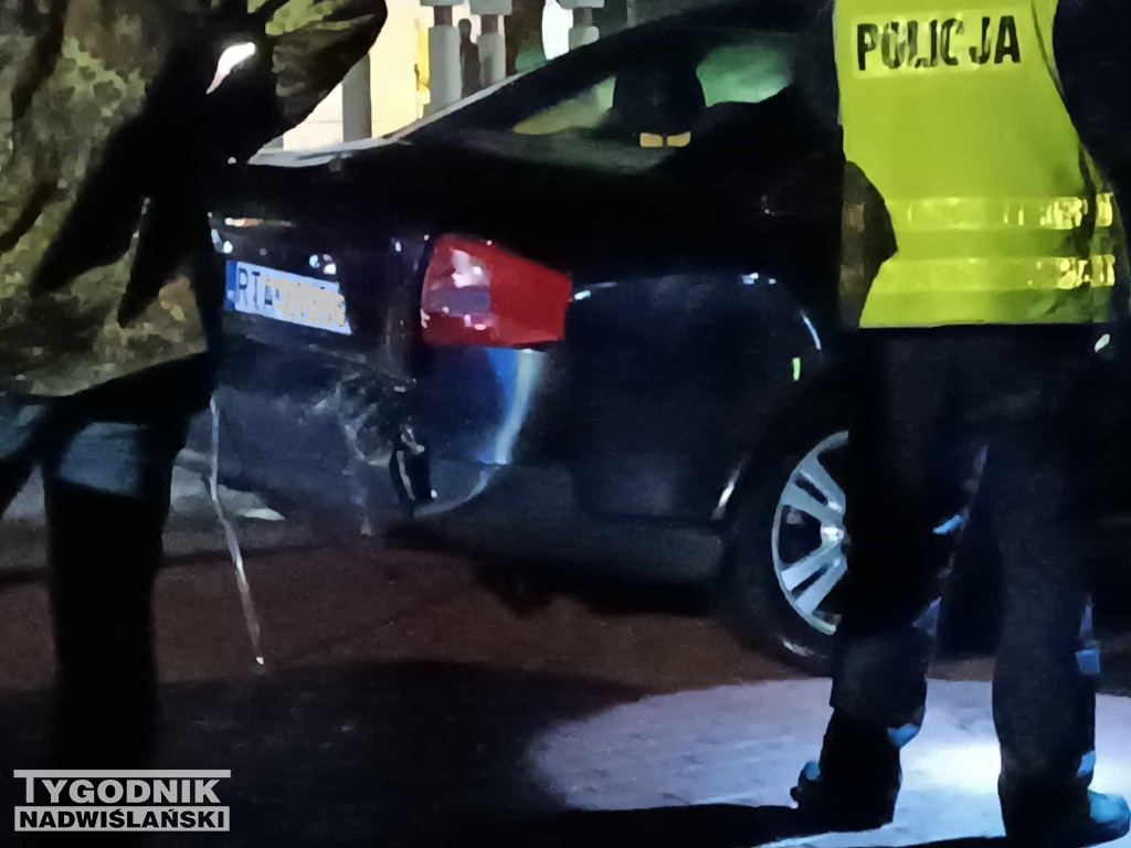 Wypadek na krajowej 