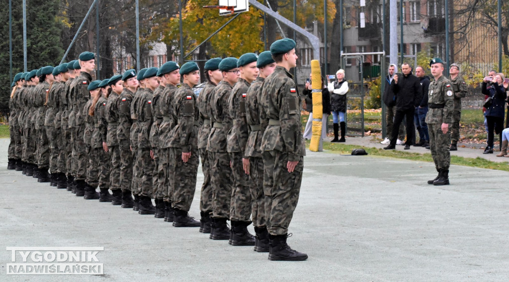 Ślubowanie uczniów tarnobrzeskiego 