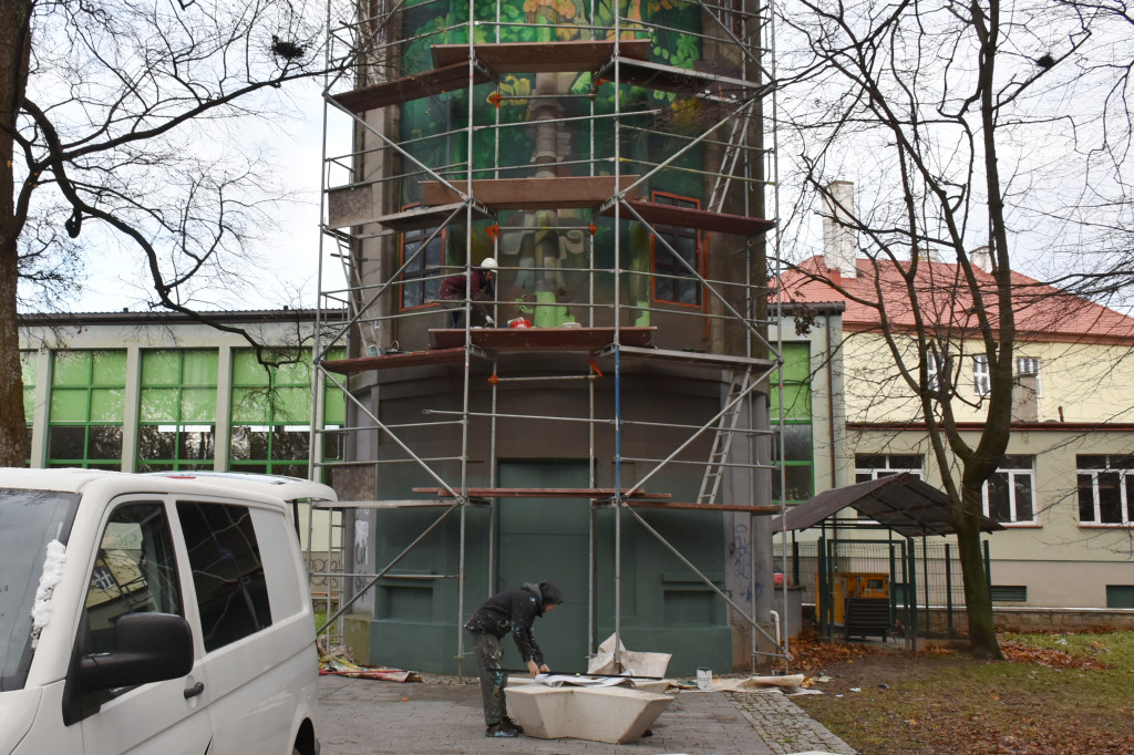 Sandomierski ekomural prawie gotowy