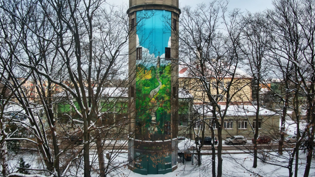 Sandomierski ekomural już gotowy