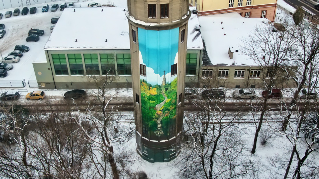 Sandomierski ekomural już gotowy
