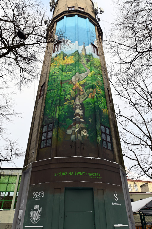 Sandomierski ekomural już gotowy