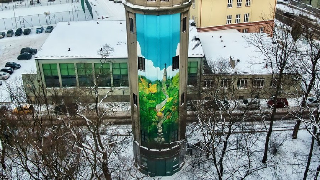 Sandomierski ekomural już gotowy