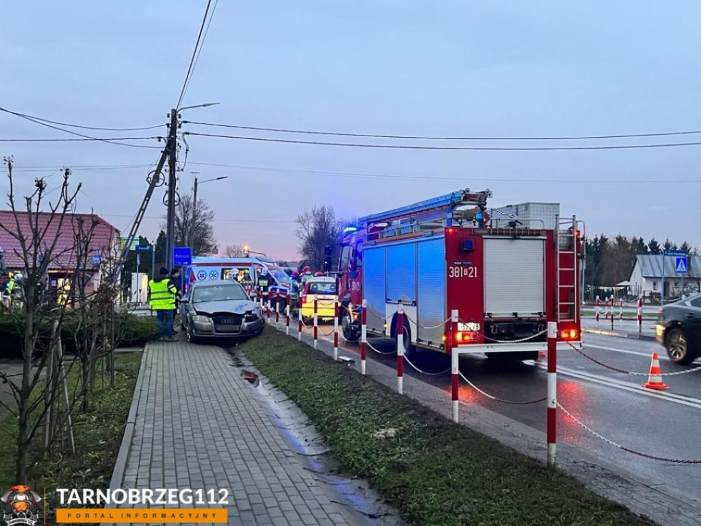 Wypadek w Gorzycach
