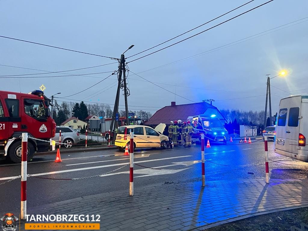 Wypadek w Gorzycach