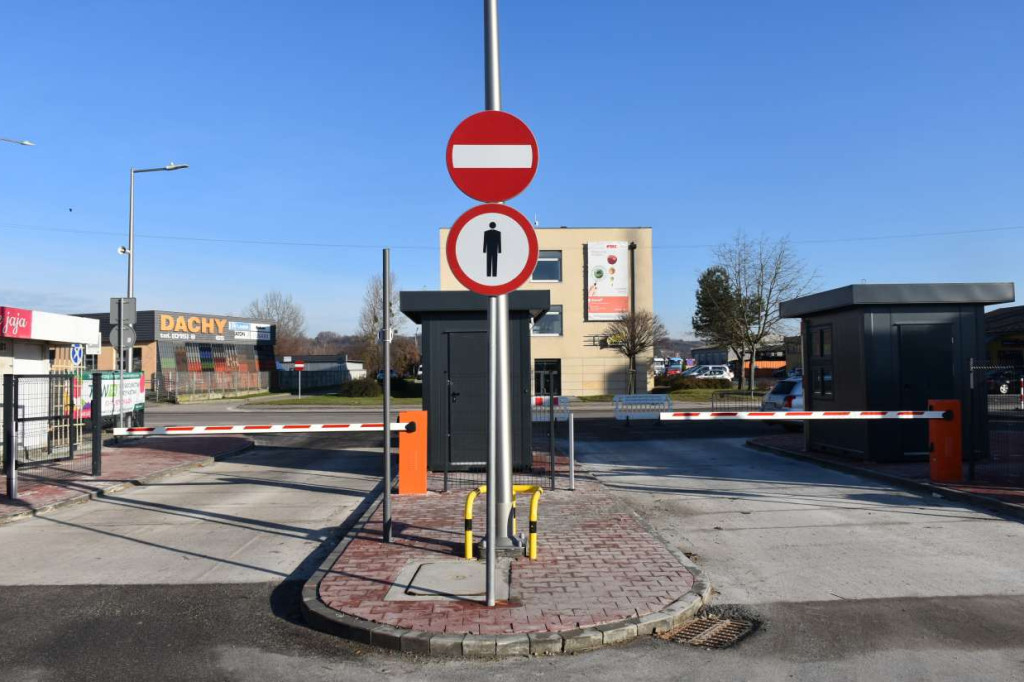 Sandomierska giełda rolna po przebudowie