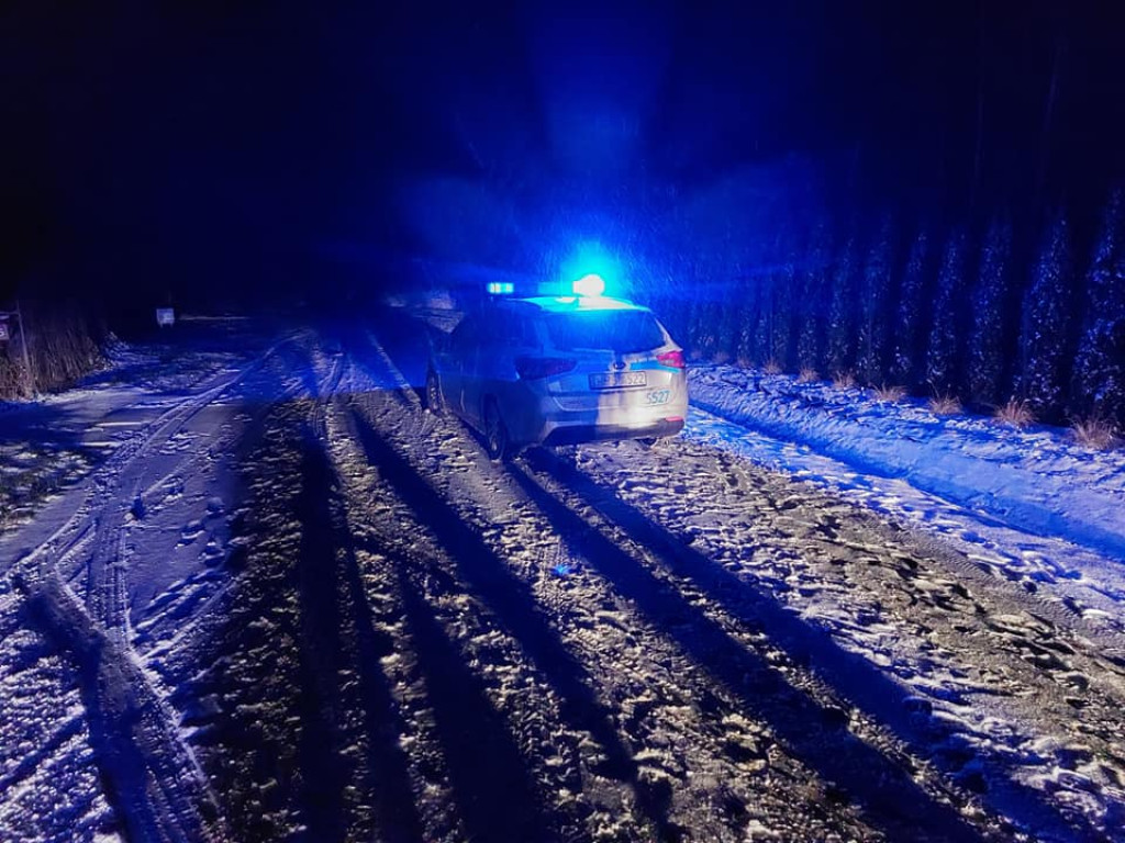 Wypadek w Złotej w gminie Samborzec