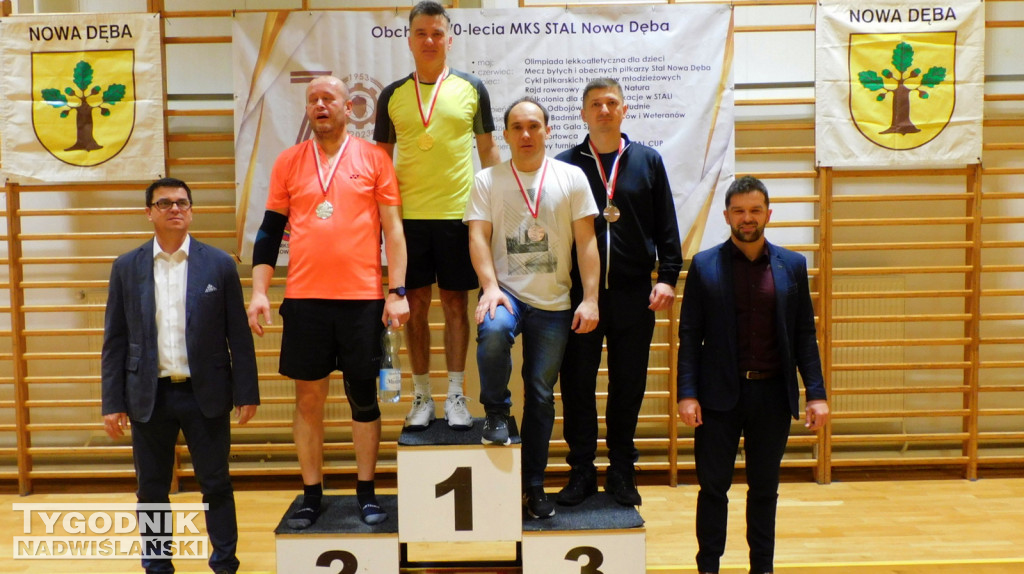 Turniej Badmintona w Nowej Dębie