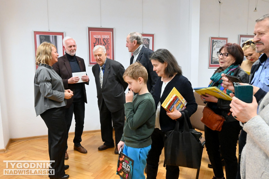 Spotkanie z Michałem Rusinkiem w tarnobrzeskiej bibliotece