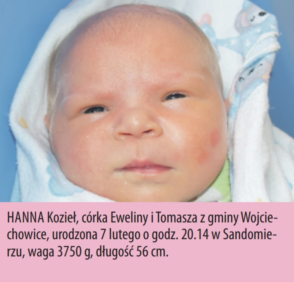 Zdjęcia dzieci urodzonych w naszych szpitalach