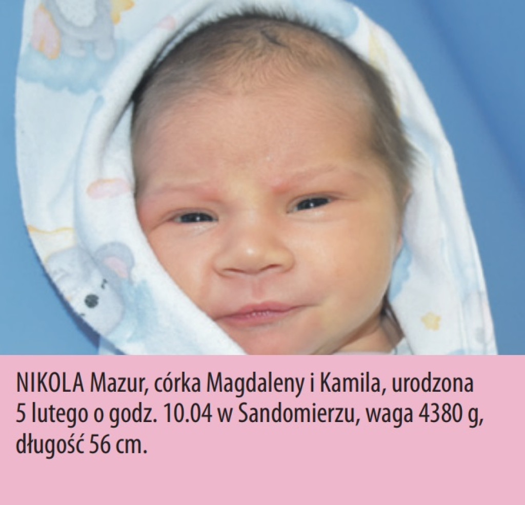 Zdjęcia dzieci urodzonych w naszych szpitalach