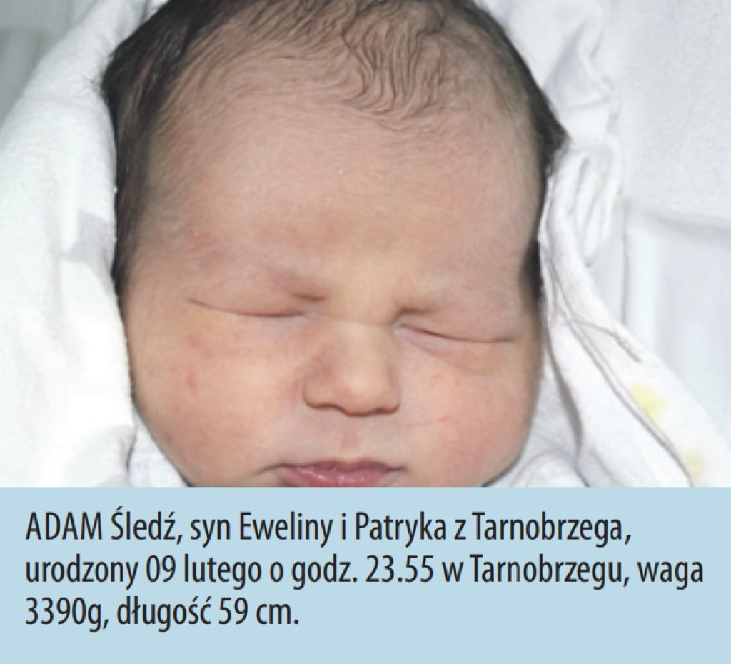 Zdjęcia dzieci urodzonych w naszych szpitalach