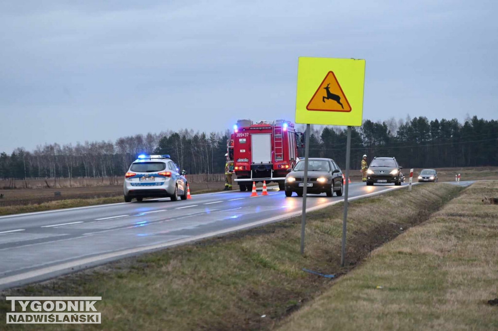 Grożny wypadek w Jeziórku