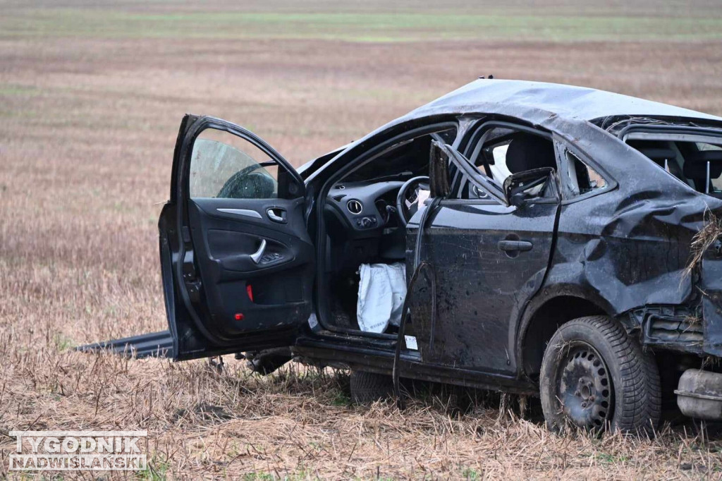 Grożny wypadek w Jeziórku