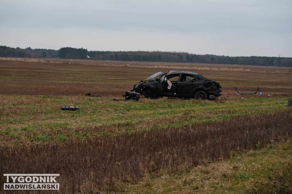 Grożny wypadek w Jeziórku
