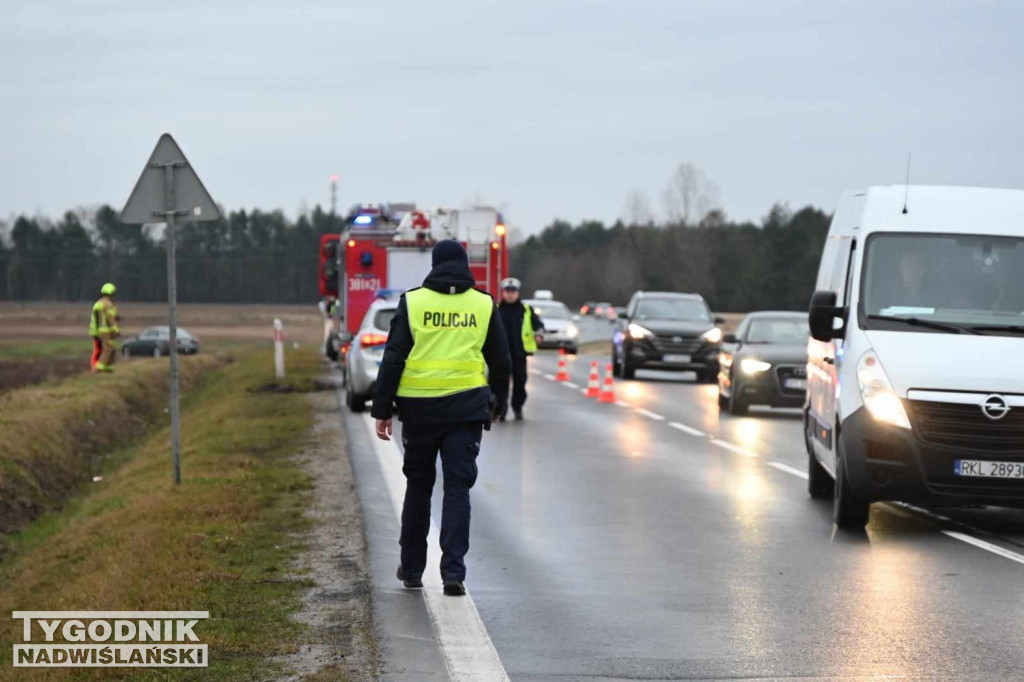Grożny wypadek w Jeziórku