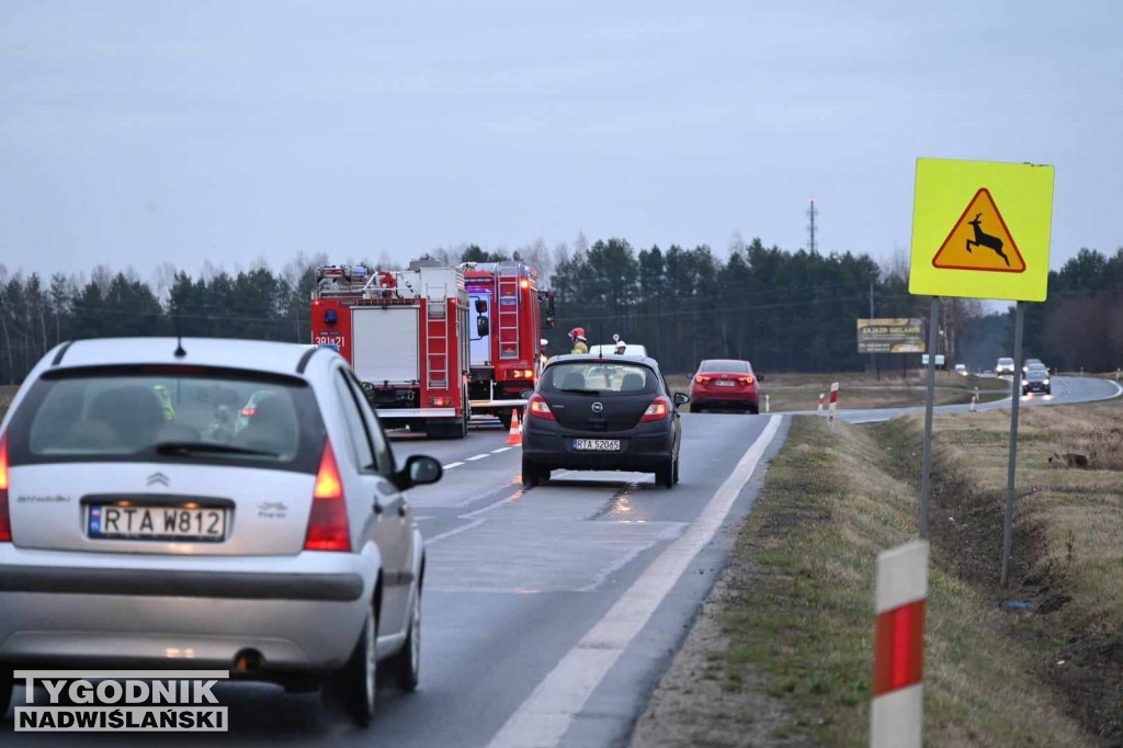 Grożny wypadek w Jeziórku