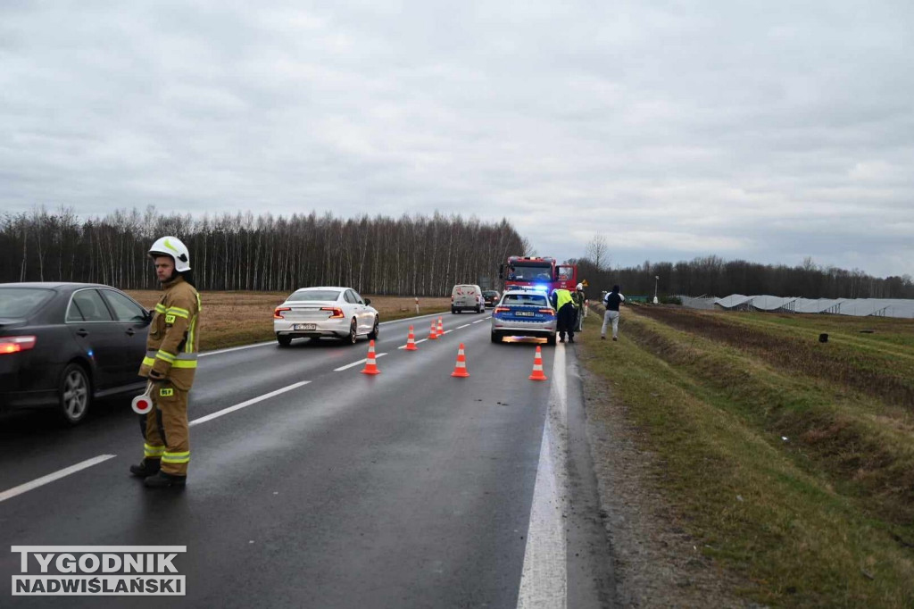 Grożny wypadek w Jeziórku