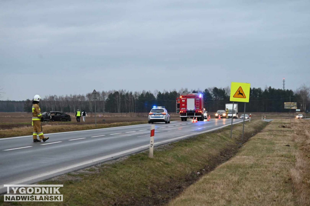 Grożny wypadek w Jeziórku
