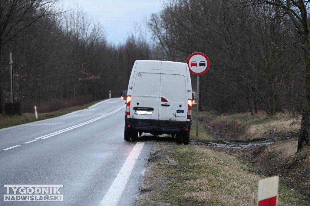 Grożny wypadek w Jeziórku