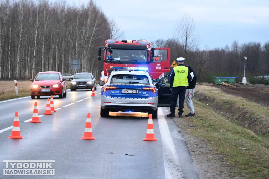 Grożny wypadek w Jeziórku